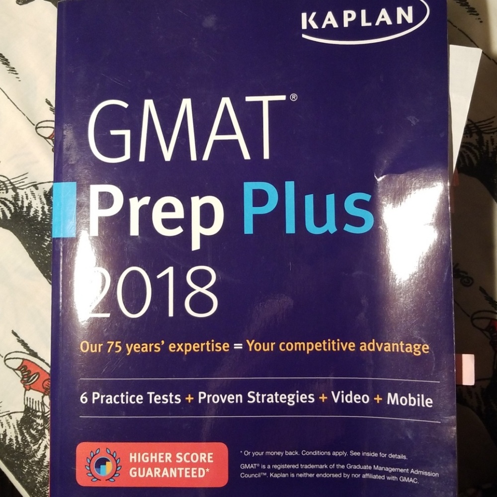 Kaplan GMAT Prep Plus 2018